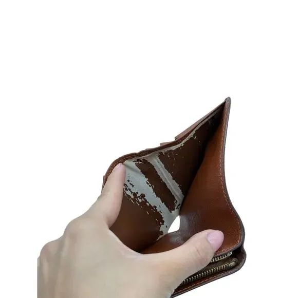 KT023: Louis Vuitton Monogram Bi-Fold Compact Wallet*COA - Picture 7 of 7